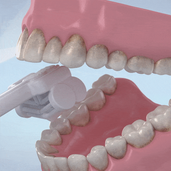 Triple Bristle Duo 3-sided Sonic Electric Toothbrush